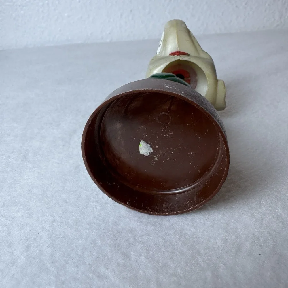 Vintage Plastic Bobble Head Nodder Elephant in Overalls -‎ Political